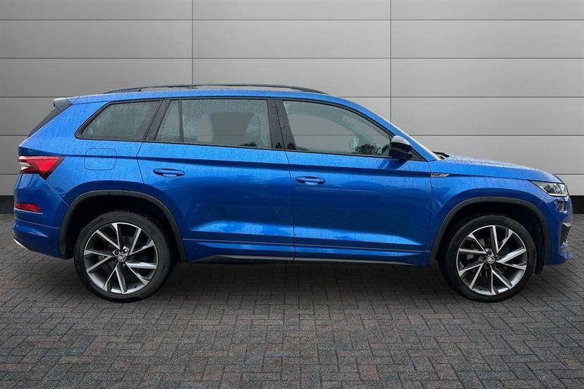 Skoda Kodiaq 1.5 Tsi Sport Line Dsg 7 Seat Blue #4