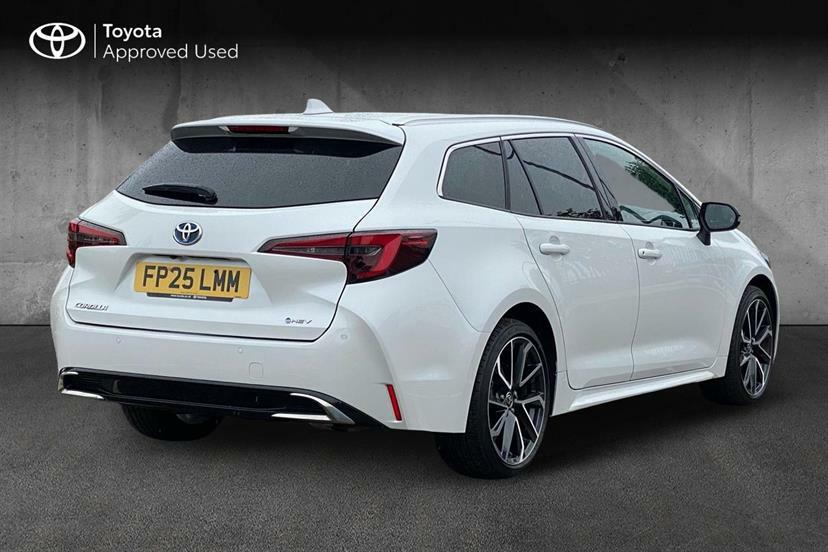 Toyota Corolla 1.8 Hybrid Excel Cvt White #2
