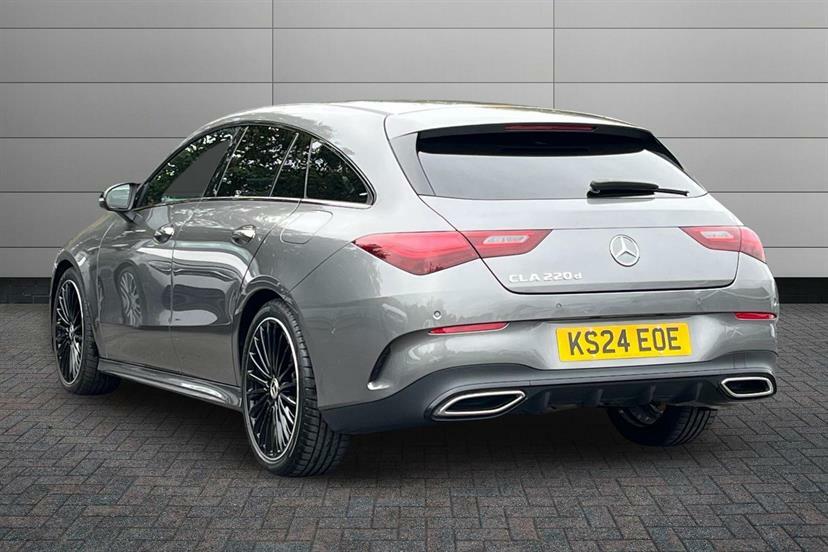 Mercedes-Benz CLA Class 220D Amg Line Premium Plus Tip Grey #2
