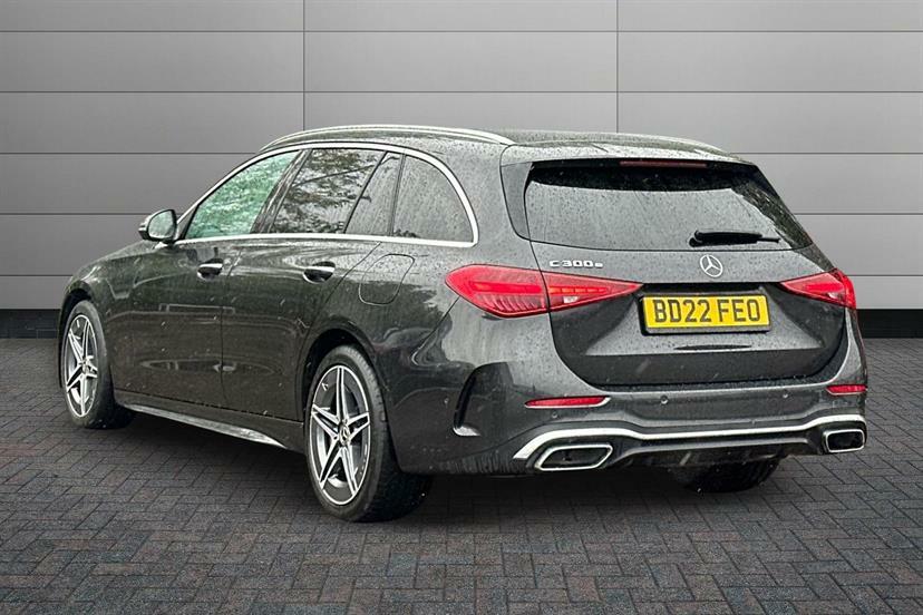 Mercedes-Benz C Class C300e Amg Line Premium Plus 9G-tronic Grey #2