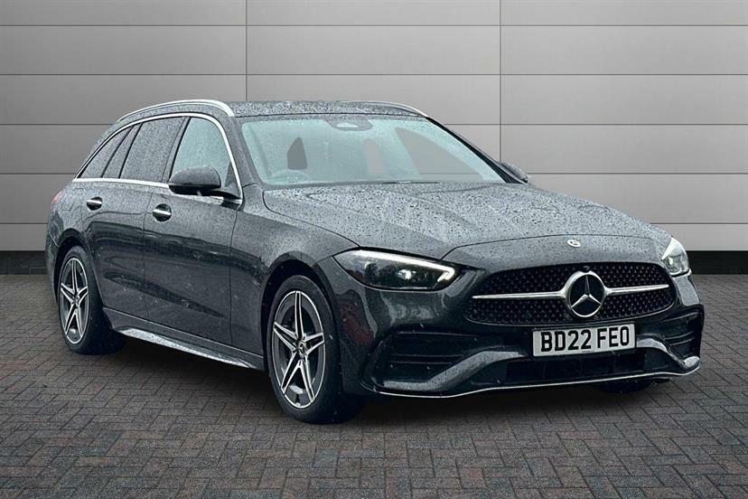 Mercedes-Benz C Class C300e Amg Line Premium Plus 9G-tronic Grey