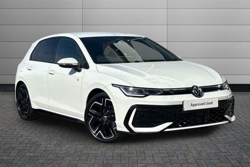 Volkswagen Golf 1.5 Etsi 150 R-line Dsg MK26AGO White