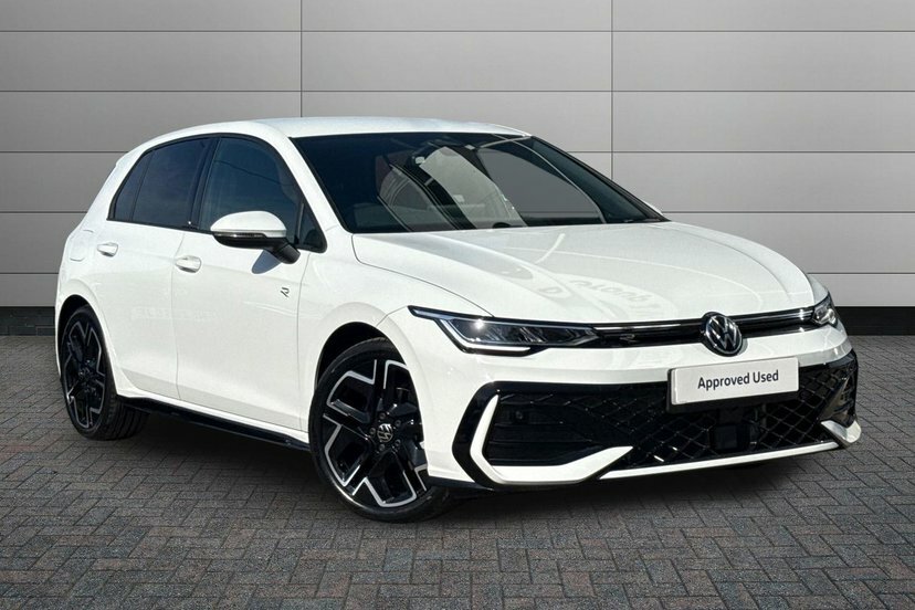 Volkswagen Golf 1.5 Etsi Mhev R-line Dsg White