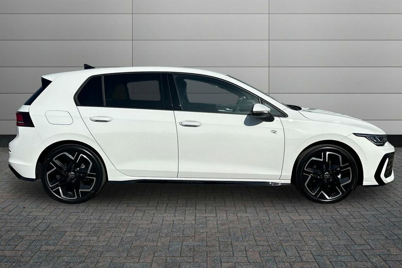 Volkswagen Golf 1.5 Etsi Mhev R-line Dsg MK26AGO White #4