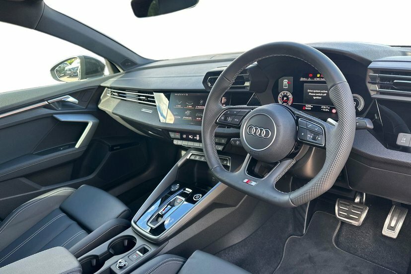 Audi A3 1.5 Tfsi 35 Black Edition Saloon S Tron KN75XNE Blue #6