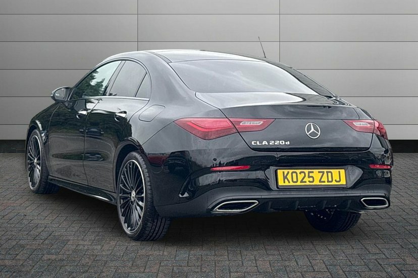 Mercedes-Benz CLA Class 2.0 Cla220d Amg Line Premium Plus Coupe Dies KO25ZDJ Black #2
