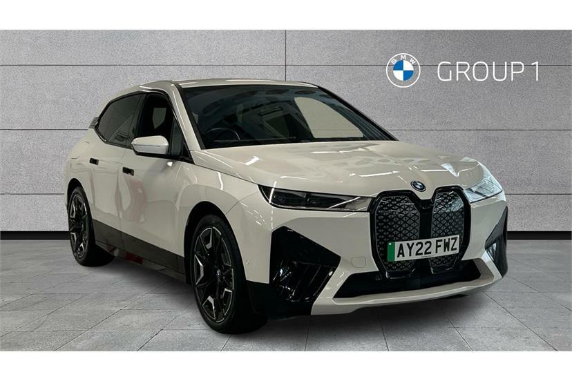 BMW iX 240Kw Xdrive40 M Sport 76.6Kwh White