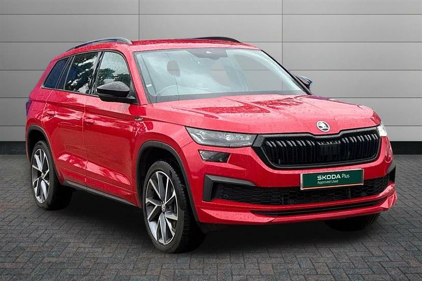 Skoda Kodiaq 2.0 Tdi 200 Sport Line 4X4 Dsg 7 Seat Red