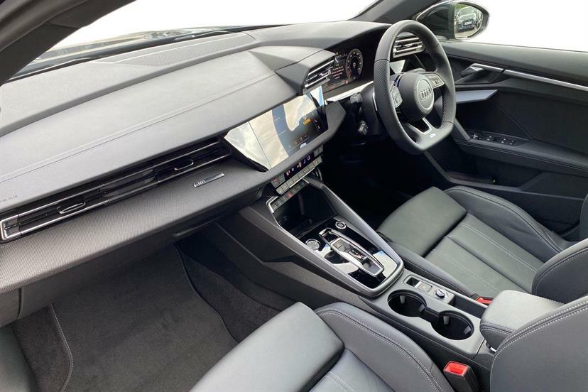 Audi A3 1.5 Tfsi 150 Black Edition S Tronic DE26EJO Black #2