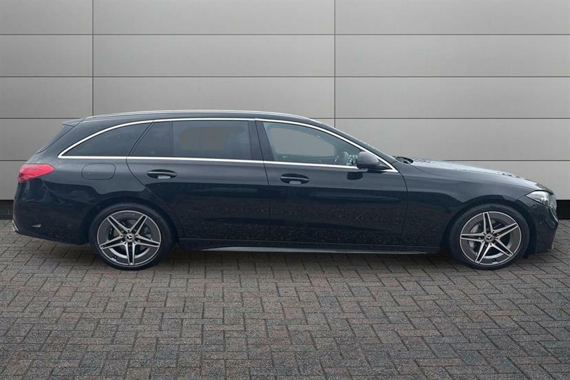 Mercedes-Benz C Class C220d Amg Line 9G-tronic Black #2