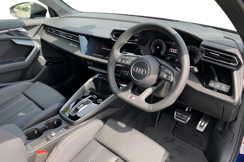 Audi A3 1.5 Tfsi Black Edition Sportback S Tron DE26BWZ Blue #6