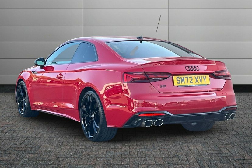 Audi S5 3.0 Tdi V6 Black Edition Coupe Tiptroni SM72XVY Red #3