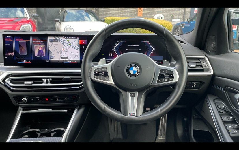 BMW 3 Series M340d Xdrive Saloon EJ24KLC Grey #5