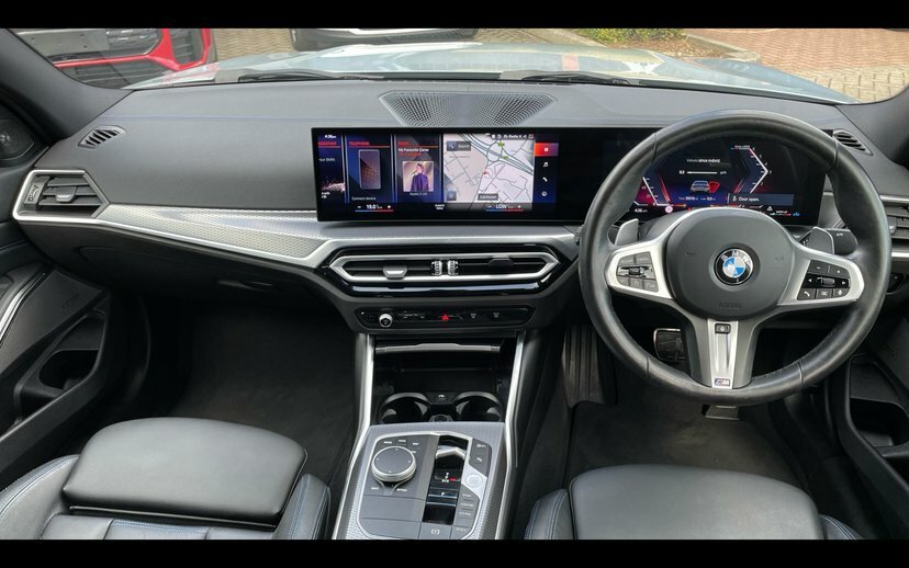 BMW 3 Series M340d Xdrive Saloon EJ24KLC Grey #4