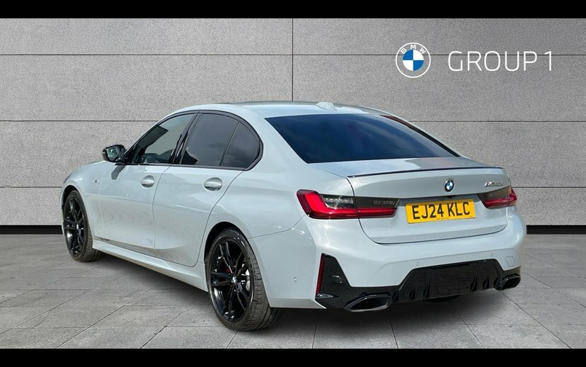 BMW 3 Series M340d Xdrive Saloon EJ24KLC Grey #2