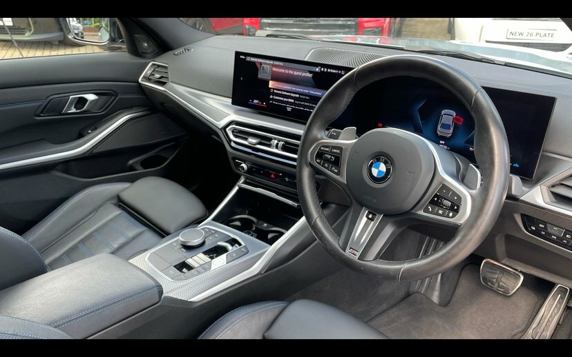 BMW 3 Series M340d Xdrive Saloon EJ24KLC Grey #6