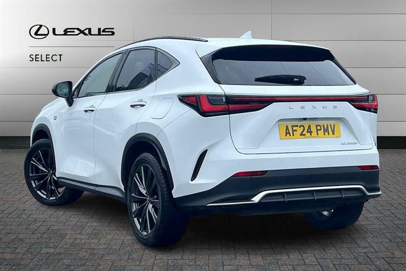 Lexus NX 350H 2.5 F-sport E-cvt Premium Plus Pack White #3