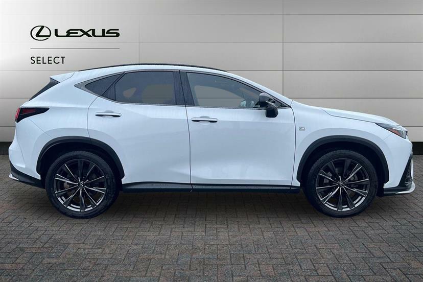 Lexus NX 350H 2.5 F-sport E-cvt Premium Plus Pack White #4