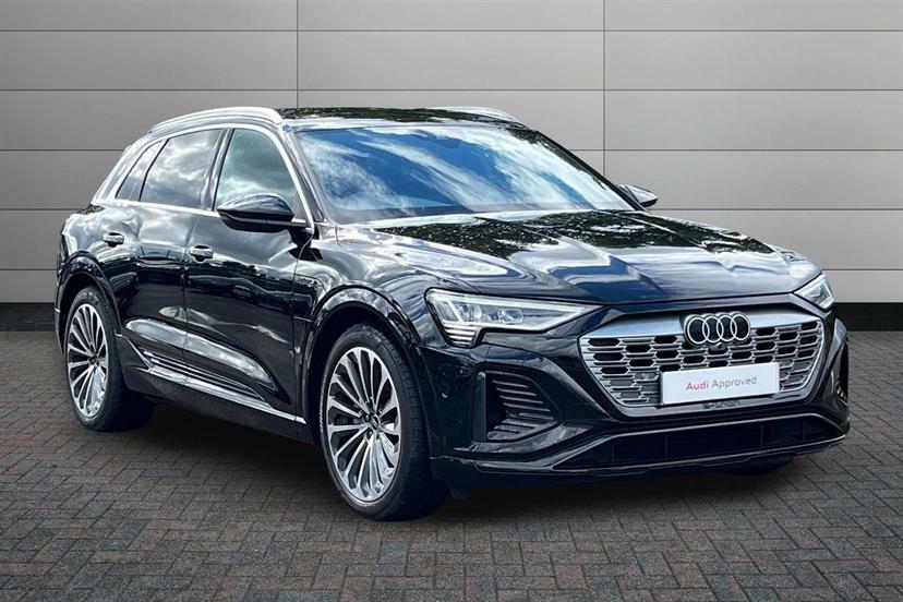 Audi Q8 e tron 300Kw 55 Quattro 114Kwh S Line Black