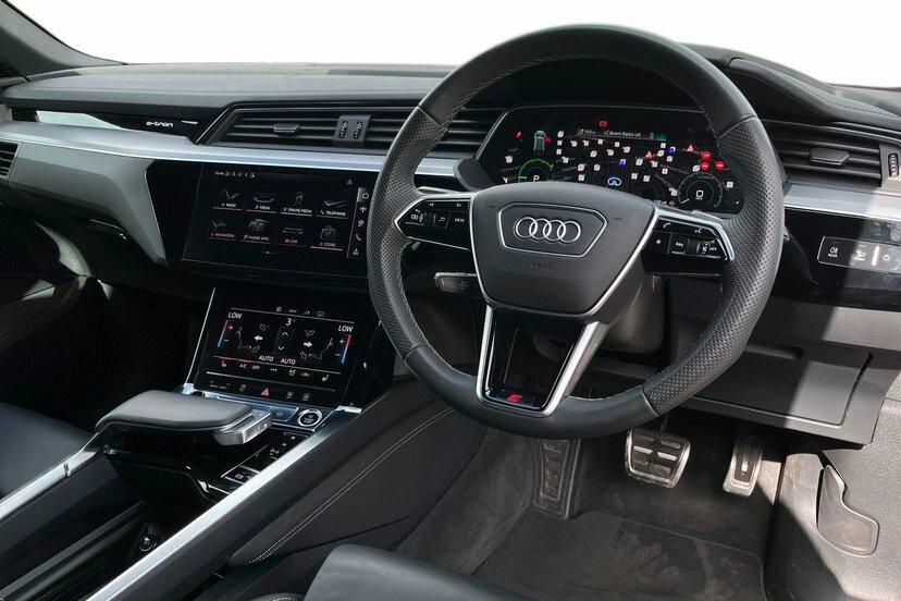 Audi Q8 e tron 55 S Line Suv Quattro 114Kwh 11 Black #6