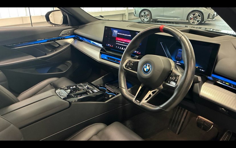BMW i5 I5 M60 Saloon PJ24JXH Black #6