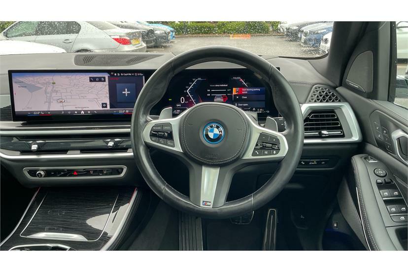 BMW X5 Xdrive50e M Sport White #5