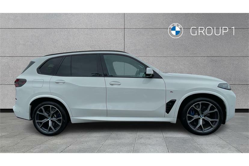 BMW X5 Xdrive50e M Sport White #3