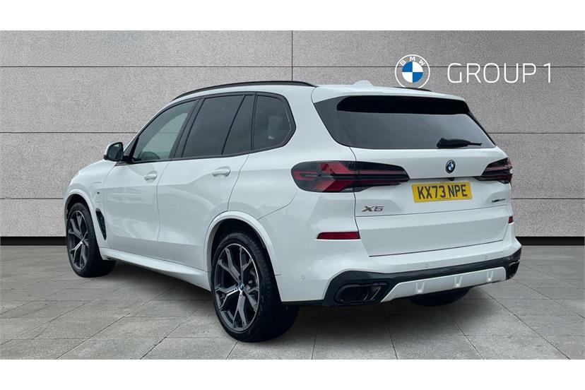 BMW X5 Xdrive50e M Sport White #2