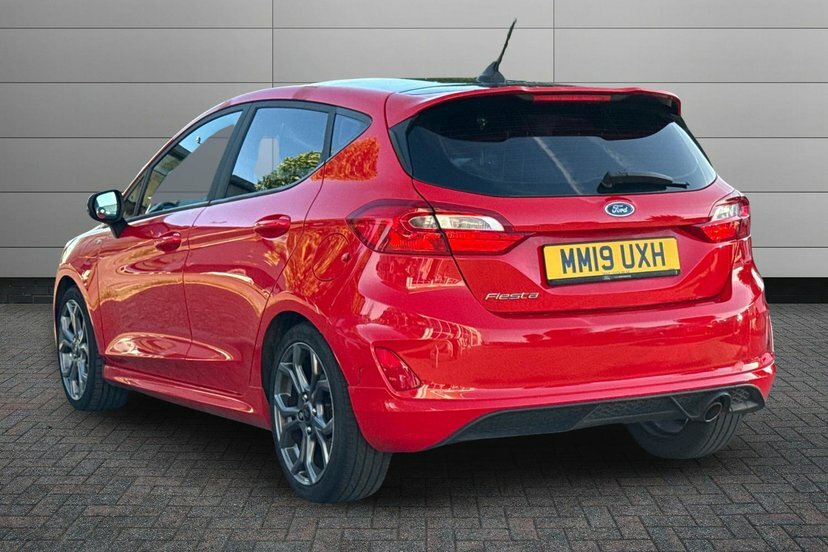 Ford Fiesta 1.0T Ecoboost Gpf St-line Hatchback Man MM19UXH Red #3