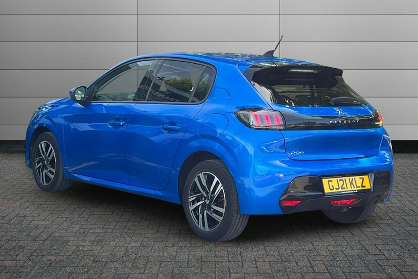 Peugeot 208 1.2 Puretech Allure Premium Hatchback M GJ21KLZ Blue #3