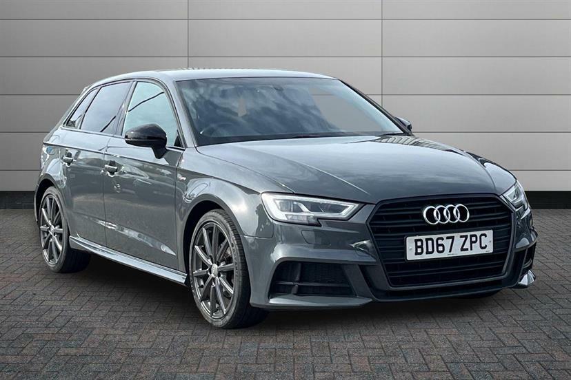 Audi A3 1.6 Tdi 116 Black Edition S Tronic Grey