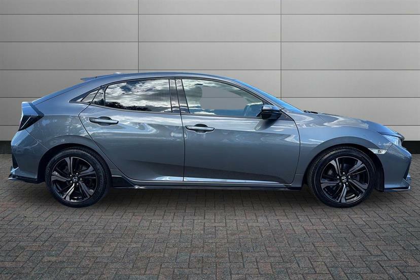 Honda Civic 1.5 Vtec Turbo Sport Grey #4