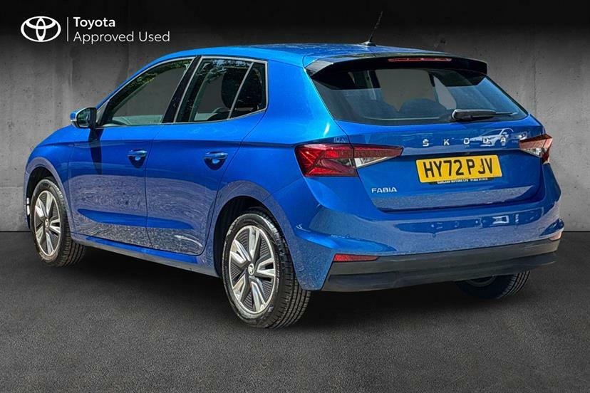 Skoda Fabia 1.0 Tsi Se L Blue #4
