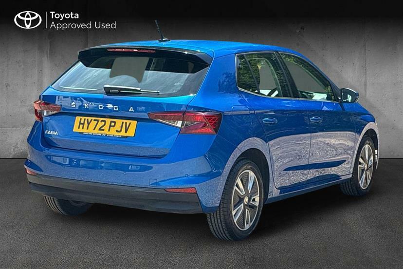 Skoda Fabia 1.0 Tsi Se L Blue #2