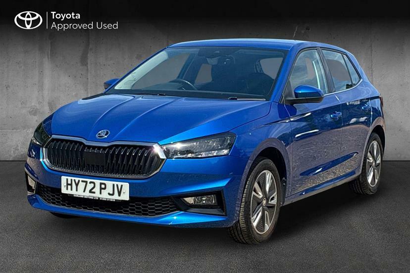 Skoda Fabia 1.0 Tsi Se L Blue #3