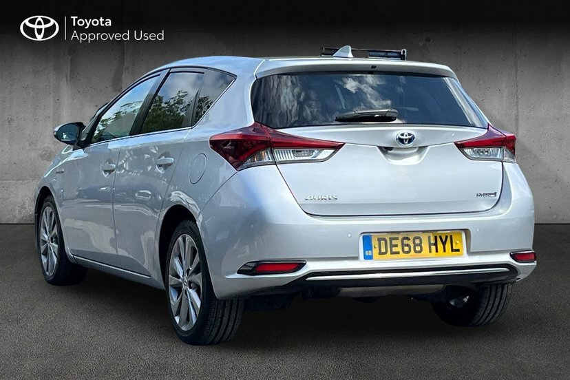 Toyota Auris 1.8 Vvt-h Excel Hatchback Hybrid Cvt 1 DE68HYL Silver #3