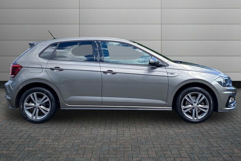 Volkswagen Polo 1.0 Tsi R-line Hatchback 110 Ps ML70XKH Grey #4