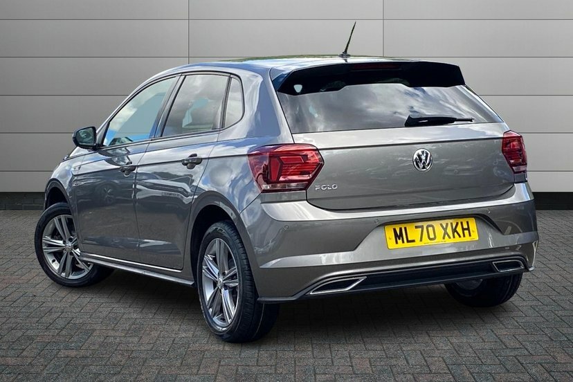 Volkswagen Polo 1.0 Tsi R-line Hatchback 110 Ps ML70XKH Grey #3