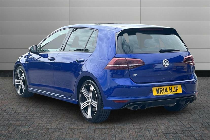Volkswagen Golf 2.0 Tsi R Blue #2