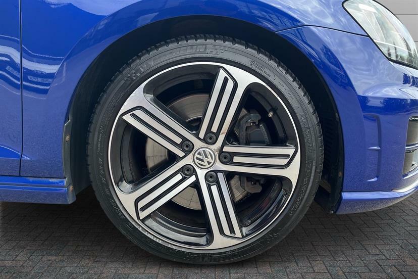 Volkswagen Golf 2.0 Tsi R Blue #3