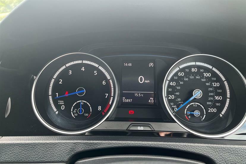 Volkswagen Golf Match Tdi Bluemotion Technology Black #21