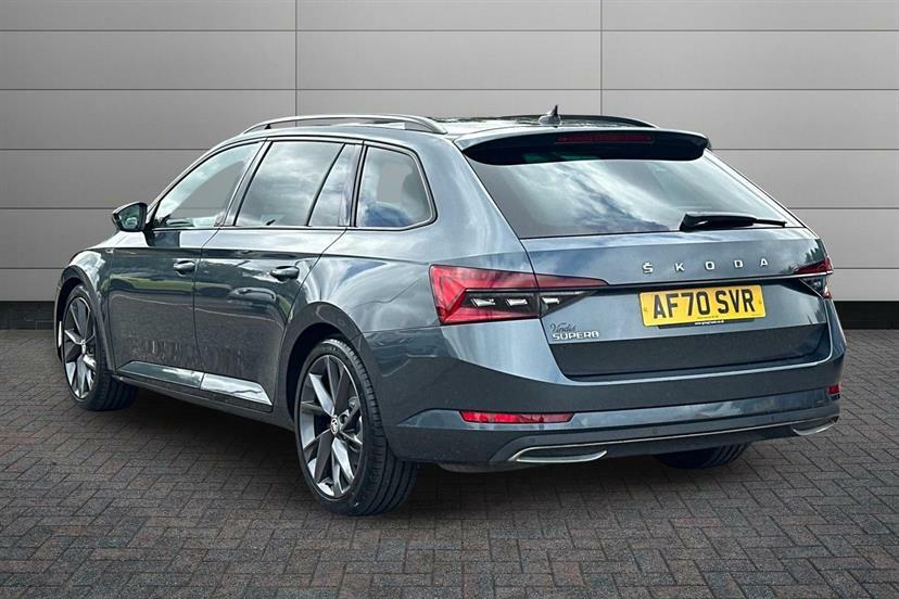 Skoda Superb 2.0 Tsi 190 Sport Line Plus Dsg Grey #2