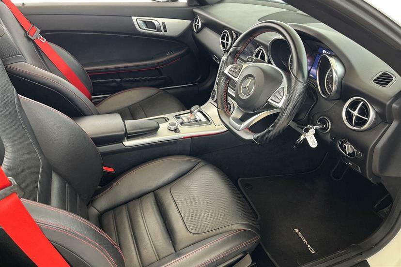 Mercedes-Benz SLC 250D Amg Line 9G-tronic White #5