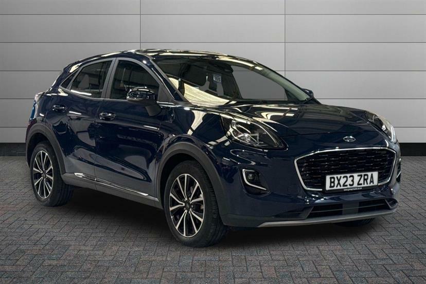 Ford Puma 1.0 Ecoboost Hybrid Mhev 155 Titanium Blue