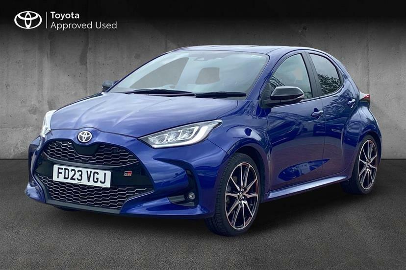Toyota Yaris 1.5 Hybrid Gr Sport Cvt Blue #2