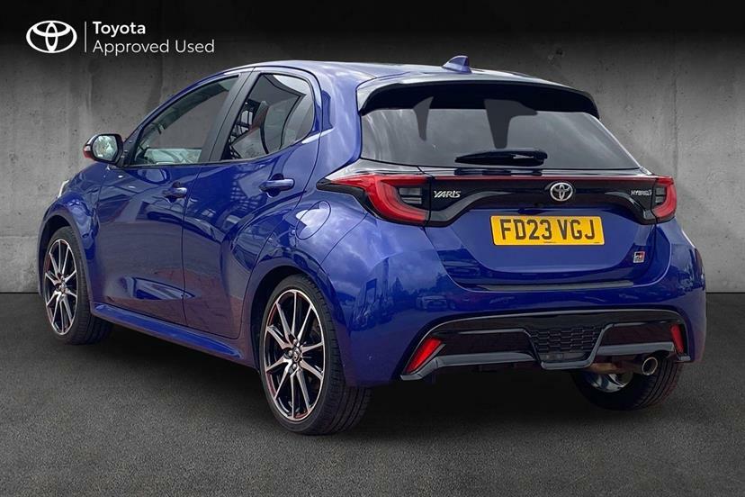 Toyota Yaris 1.5 Hybrid Gr Sport Cvt Blue #3