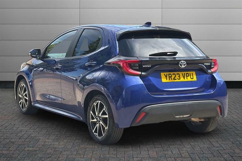 Toyota Yaris 1.5 Hybrid Design Cvt Blue #2