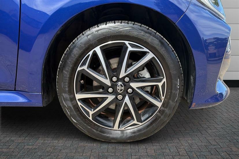 Toyota Yaris 1.5 Hybrid Design Cvt Blue #4