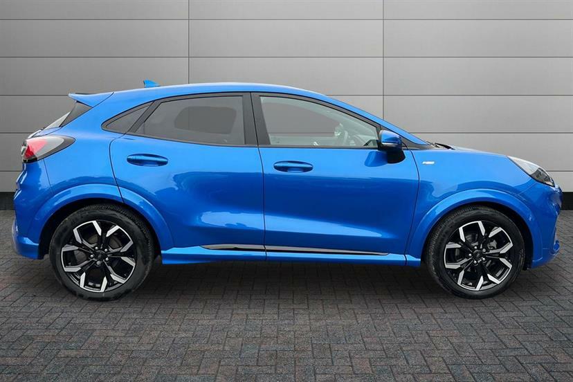 Ford Puma 1.0 Ecoboost Hybrid Mhev St-line X Dct Blue #2