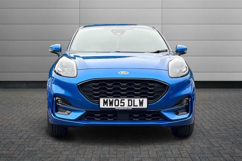 Ford Puma 1.0 Ecoboost Hybrid Mhev St-line X Dct Blue #4